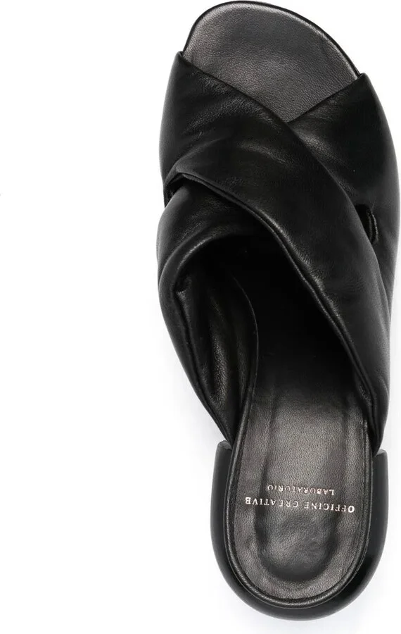 65mm Leather Sandals - Image 4
