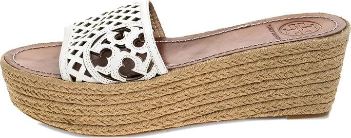 65mm Leather Wedge Sandals