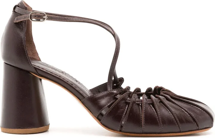 65mm Lee leather pumps