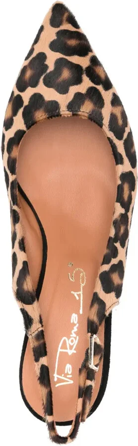 65mm Leopard-Print Pumps - Image 4