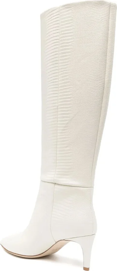 65mm Lizard-Embossed Boots - Image 3