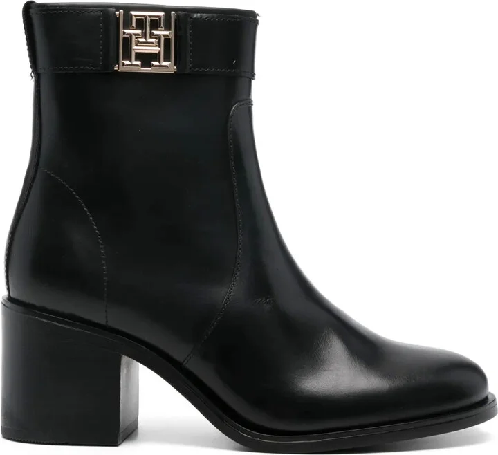 65mm Logo-Plaque Boots