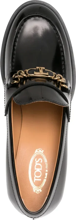 65mm Logo-Plaque Leather Pumps - Image 4
