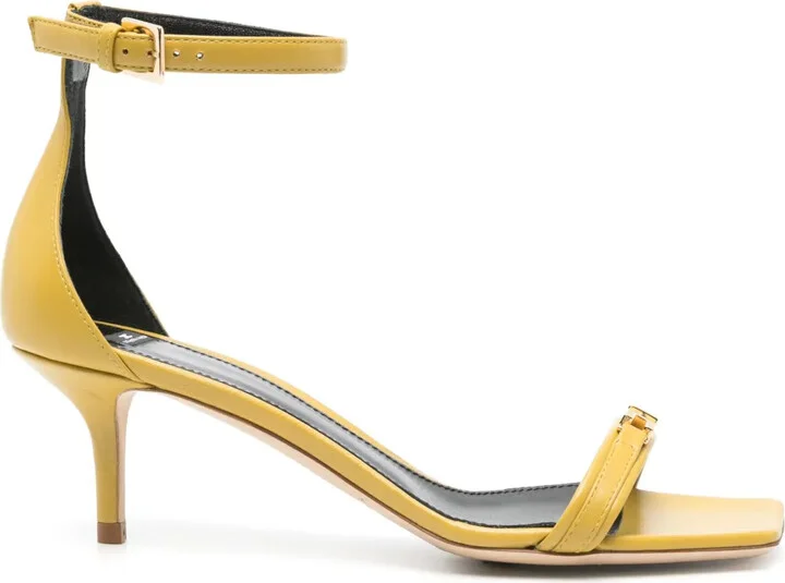 65mm Logo-Plaque Sandals