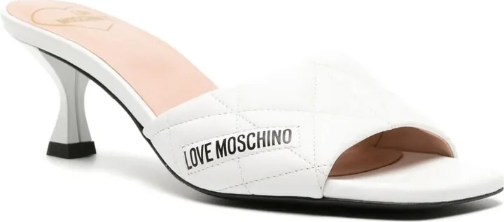 65mm Logo-Print Sandals - Image 2