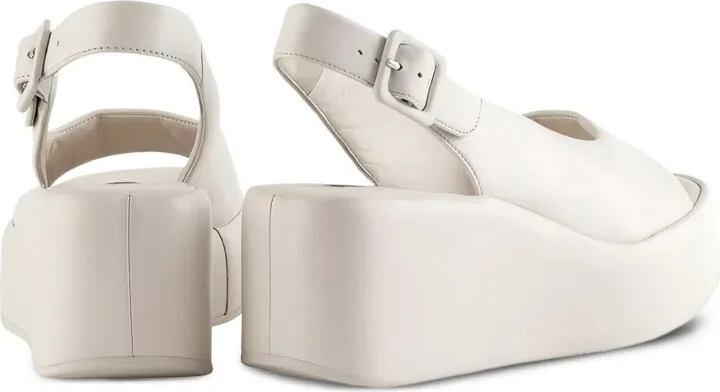 65mm Loulou platform wedge sandals - Image 3