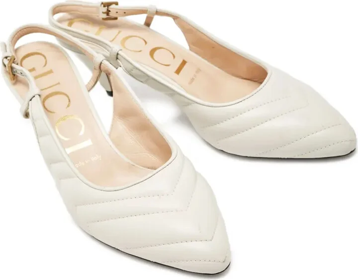 65mm Marmont slingback pumps - Image 2