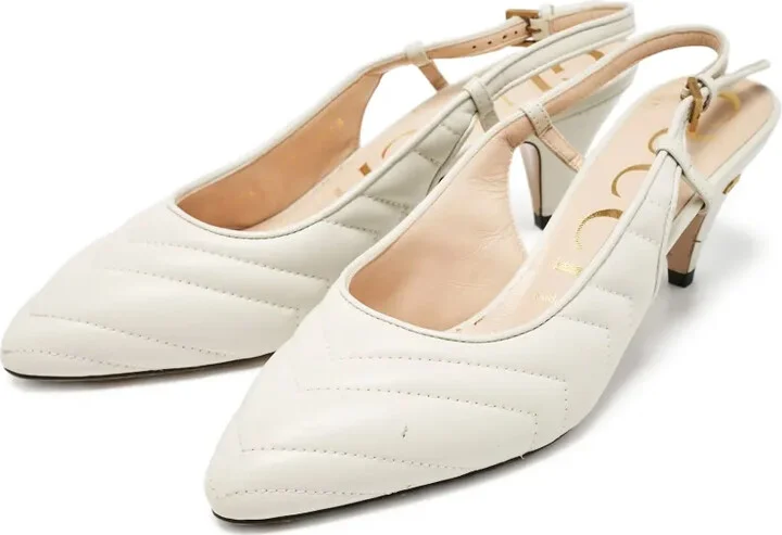65mm Marmont slingback pumps - Image 3