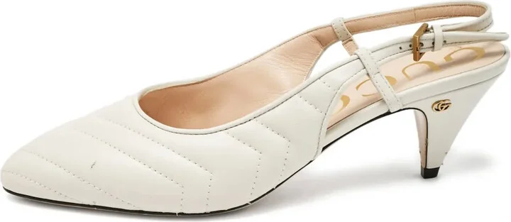 65mm Marmont slingback pumps