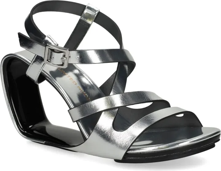 65mm Mirrored Sandals - Image 2