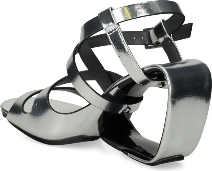 65mm Mirrored Sandals - Image 3