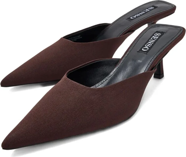 65mm Pointed-Toe Kitten-Heel Mules - Image 2