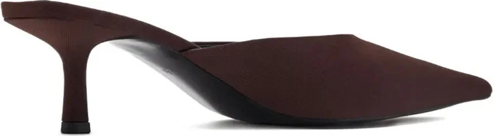 65mm Pointed-Toe Kitten-Heel Mules - Image 4
