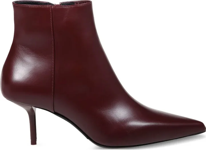 65mm Pointed-Toe Side-Zip Boots