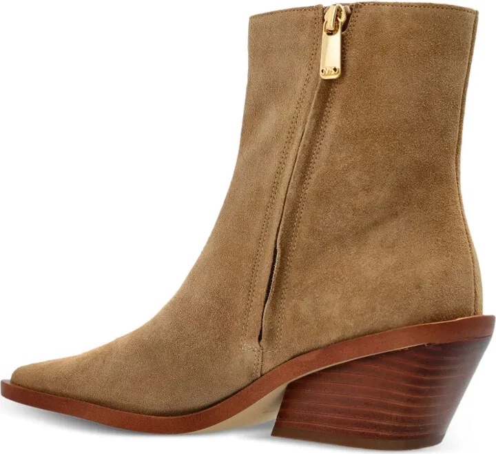 65mm Pointed-Toe Suede Ankle Boots - Image 4