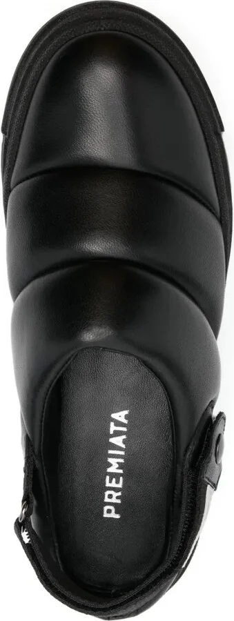 65mm Quilted Leather Sabot - Image 4