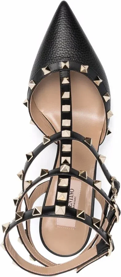 65mm Rockstud caged pumps - Image 4