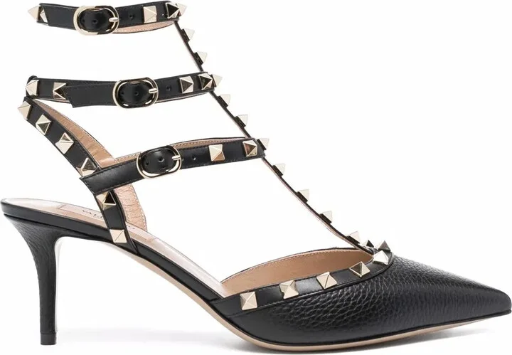 65mm Rockstud caged pumps