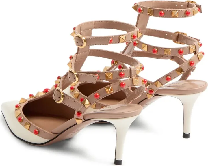 65mm Rockstud embellished pumps - Image 3