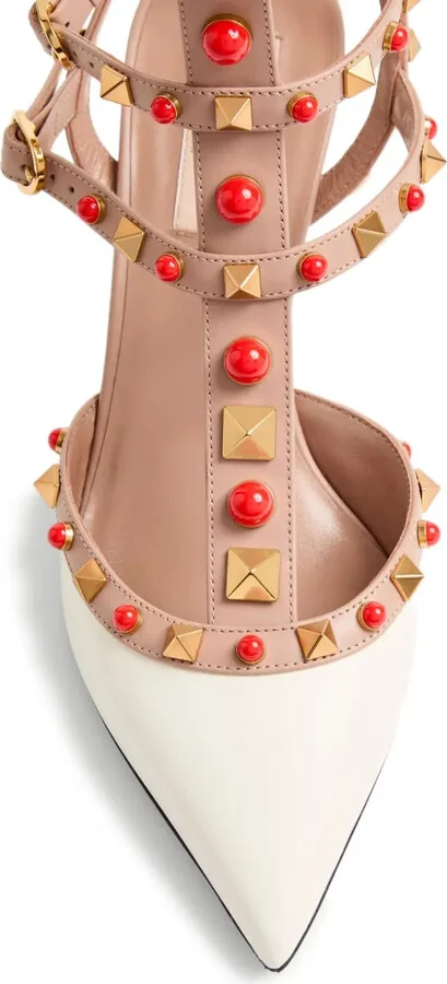 65mm Rockstud embellished pumps - Image 5