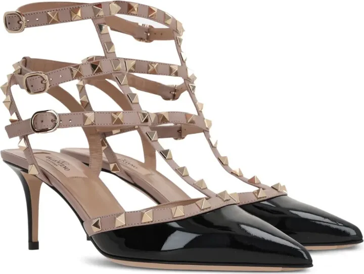 65mm Rockstud patent pumps - Image 2