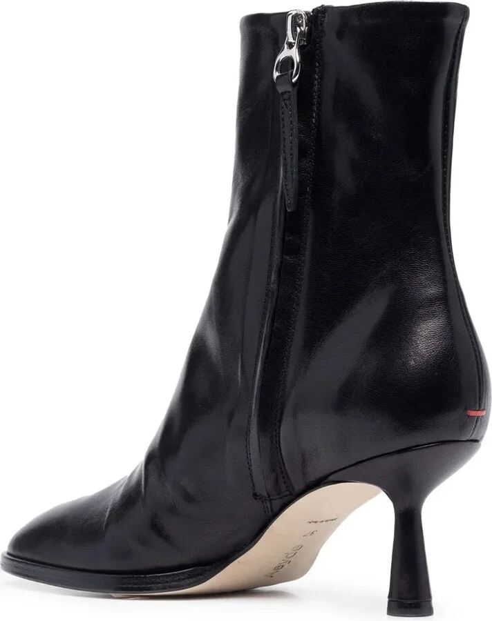 65mm Round-Toe Ankle Boots - Image 3