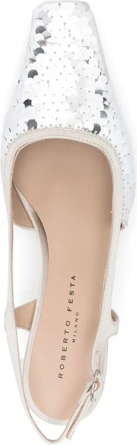 65mm Sequin-Embellished Pumps - Image 4