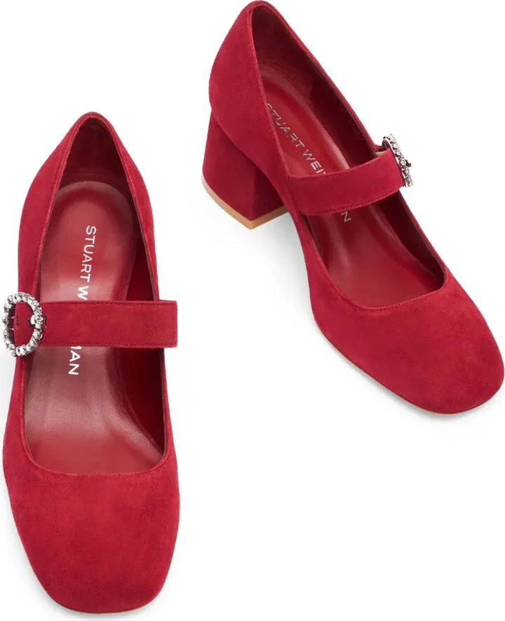 65mm Skyhigh suede pumps - Image 4