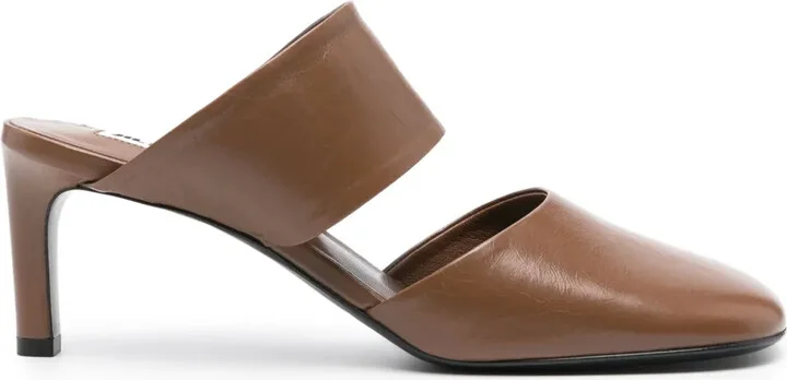 65mm Square-Toe Mules
