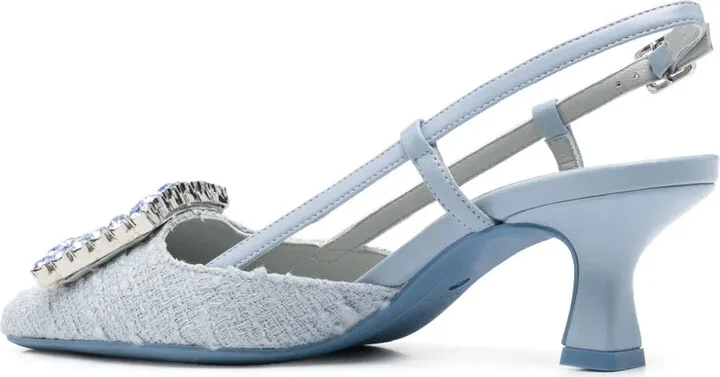 65mm Stefi slingback pumps - Image 3