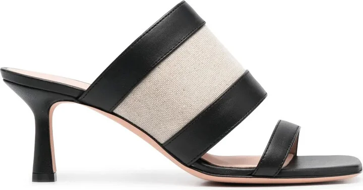 65mm Strap-Detail Sandals