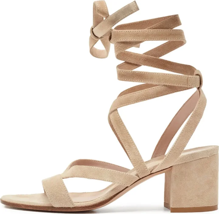 65mm Strapped Heeled Sandals