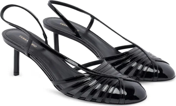 65mm Strappy Decolleté pumps - Image 2