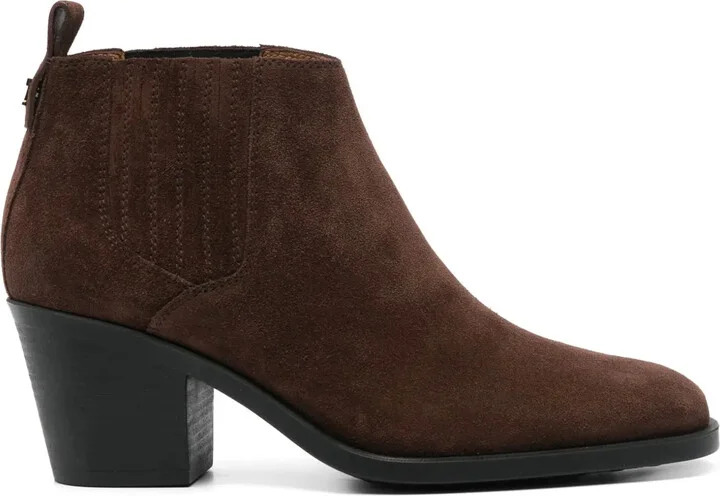 65mm Suede Ankle Boots