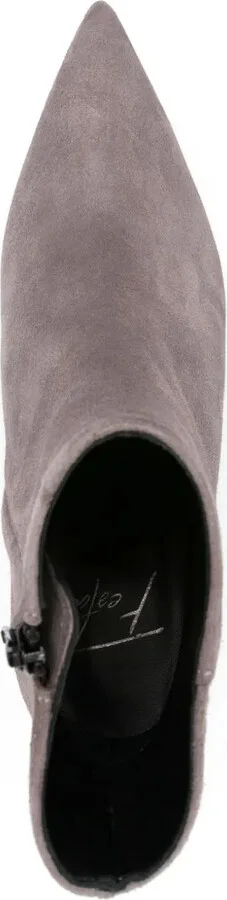 65mm Suede Boots - Image 4
