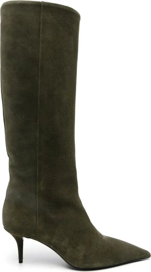 65mm Suede Boots