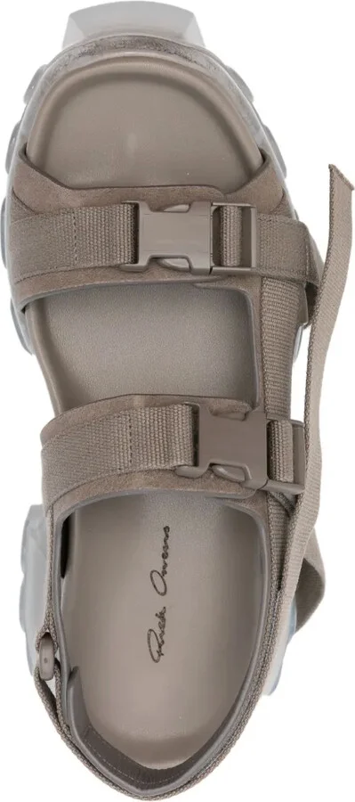 65mm Suede Chunky Platform Sandals - Image 4