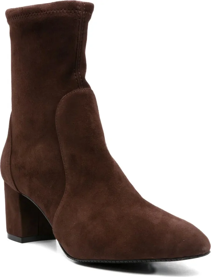 65mm Suede Sock Boots - Image 2