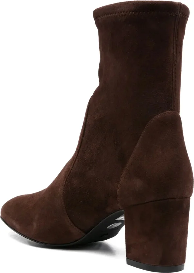 65mm Suede Sock Boots - Image 3