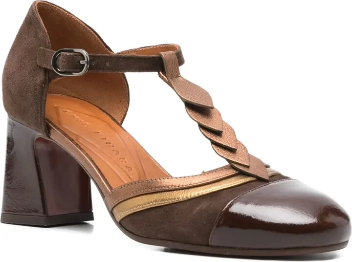65mm T-bar block-heel pumps - Image 2
