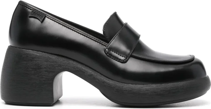 65mm Thelma heeled loafers