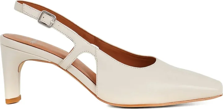 65mm Vendela cut-out slingback pumps