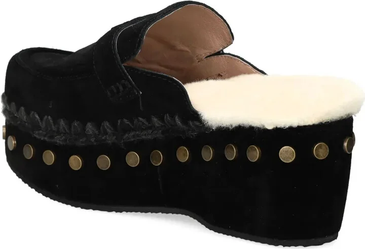 67mm Suede Clogs - Image 3