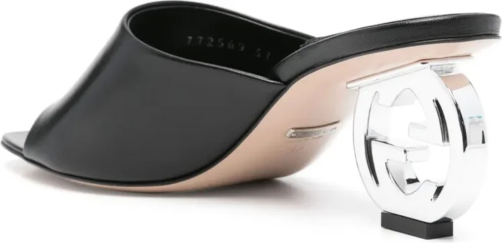 70 mm Interlocking G-heel mules - Image 3