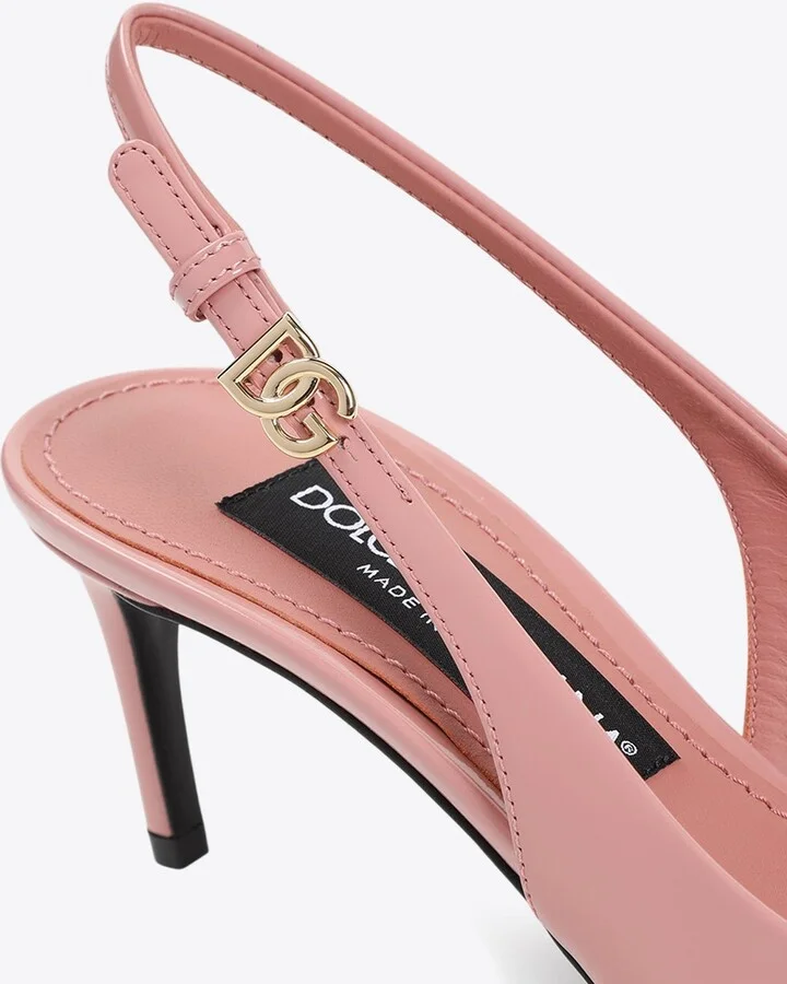 70 Patent Leather Slingback Pumps - Image 3