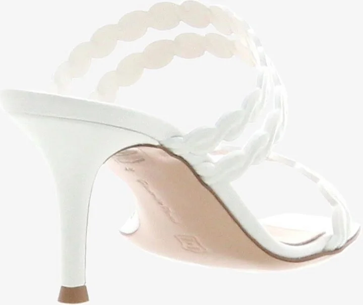 70 Scalloped Leather Mules - Image 2