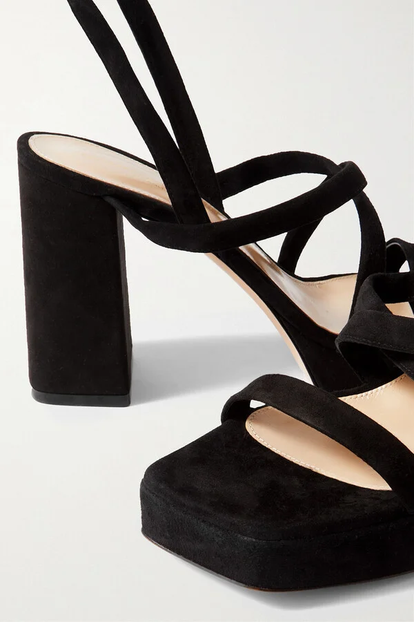70 Suede Platform Sandals - Image 4