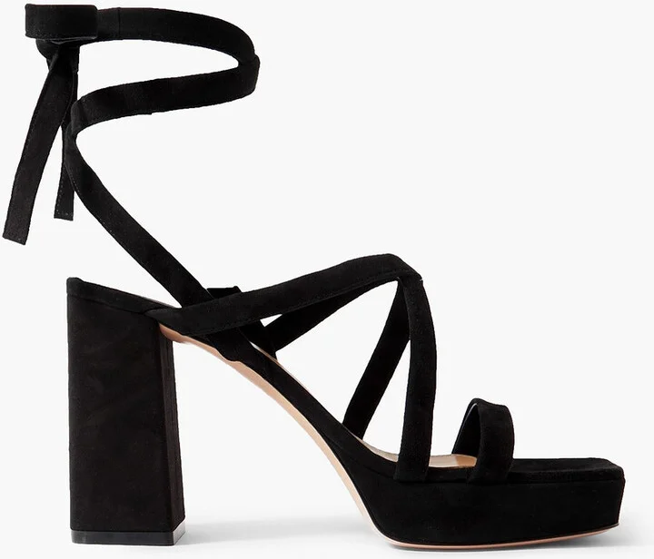 70 Suede Platform Sandals