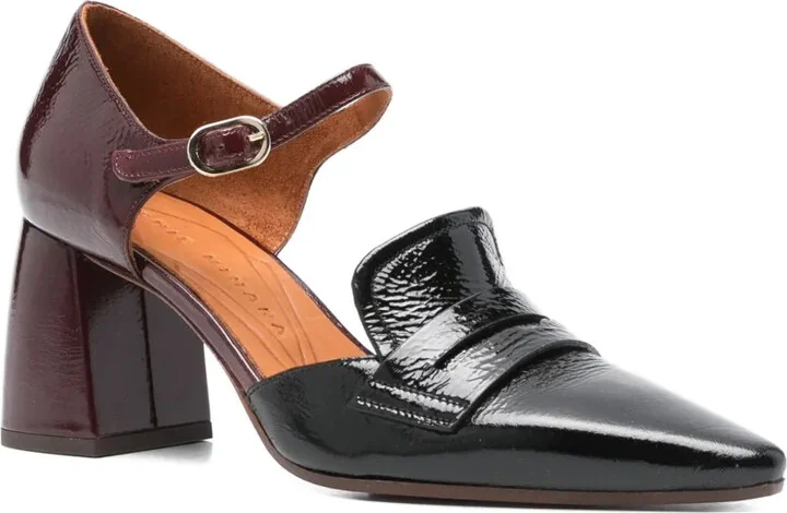 70mm Alinea block-heel ankle-strap pumps - Image 2