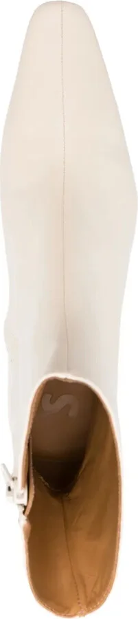70mm Almond-Toe Leather Boots - Image 4